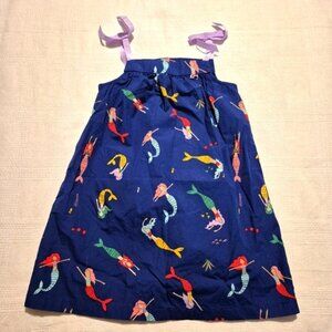 Hanna Andersson girls size 100 or 4 mermaid pillowcase dress, EUC